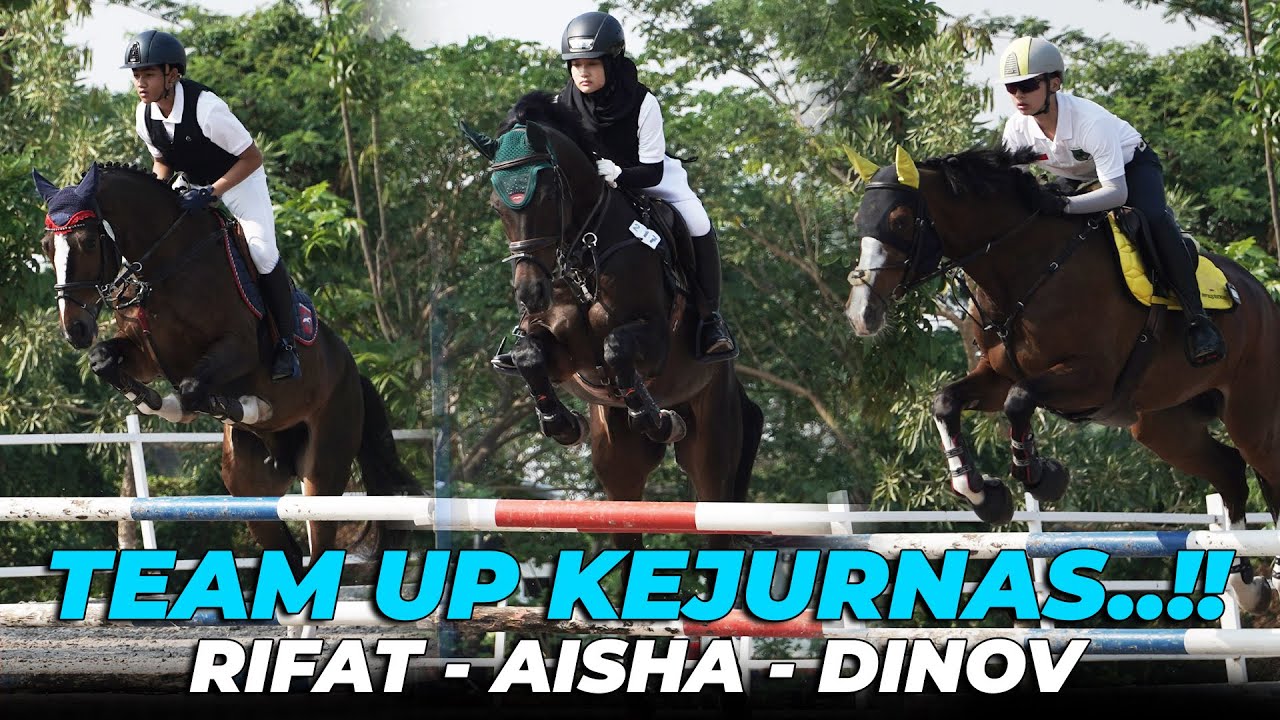 AISHA, DINOV, RIFAT PERSIAPAN TERJUN KEJURNAS..!!