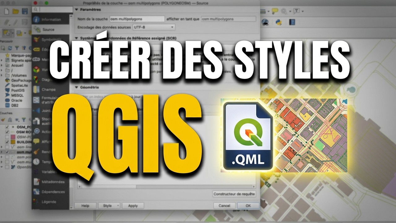Créez des styles personnalisés pour vos couches sur QGIS
