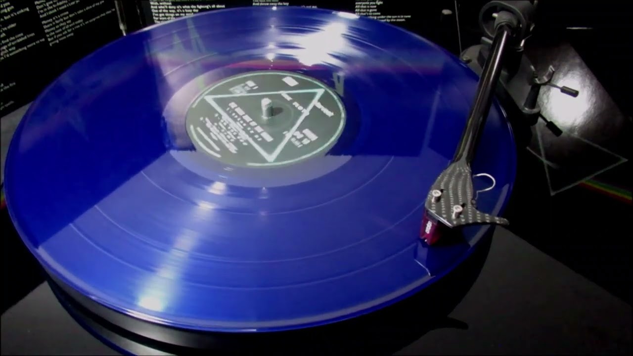 Pink Floyd Breathe/On The Run French Blue Vinyl 1978