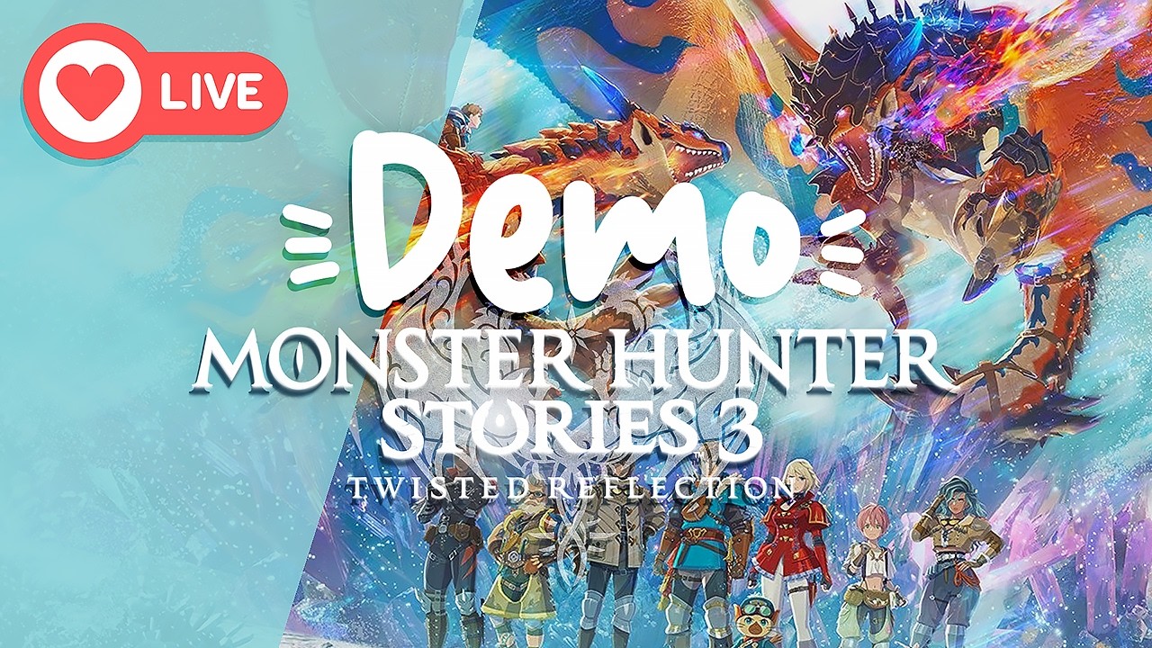 Trying out The Monster Hunter Stories 3!!