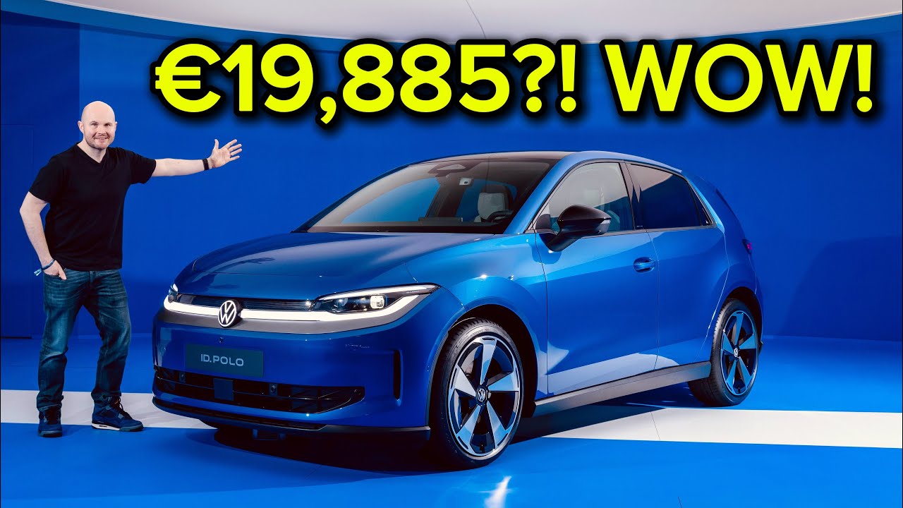 NOWY Volkswagen ID.Polo ZAPREZENTOWANY &ndash; Elektryczny Polo za 20 tys. euro wreszcie dostępny!