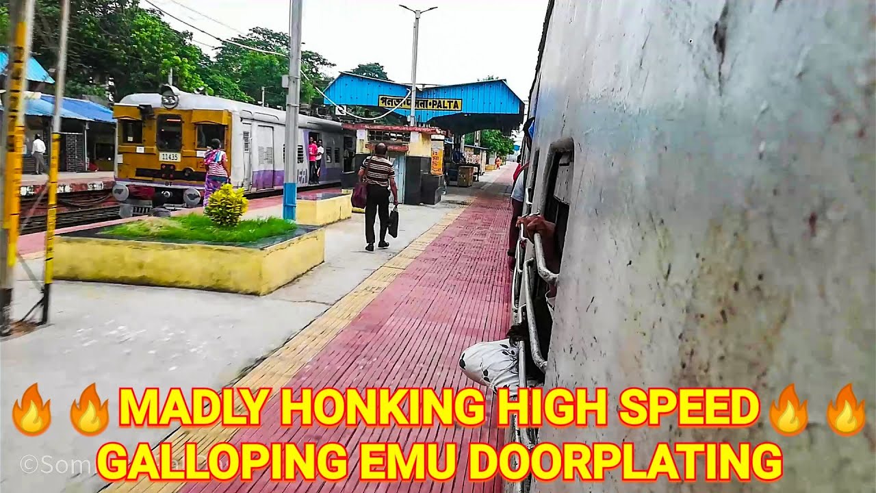 Madly Honking Stormy Galloping EMU Doorplating | High Speed Station Skips Compilation | Dust Storm