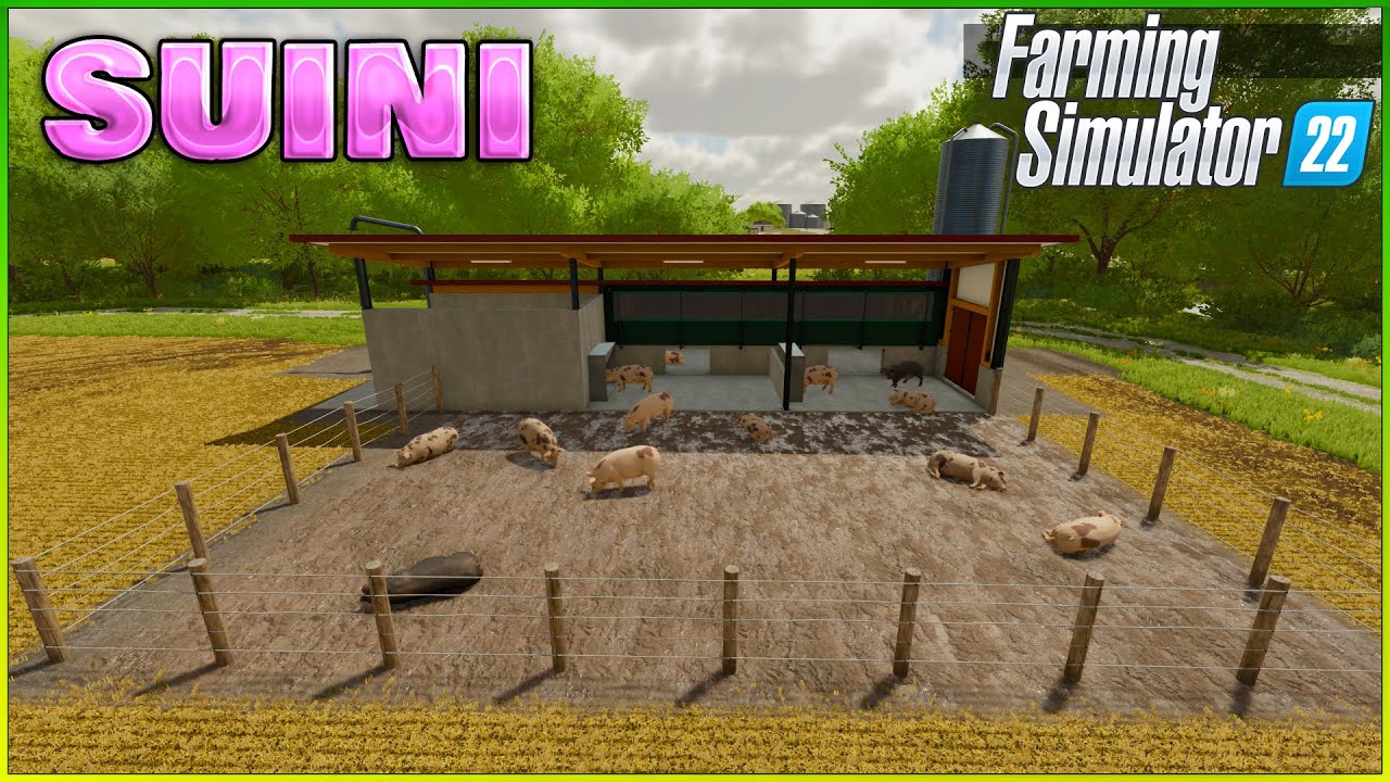 Farming Simulator 22 GUIDA ALLEVAMENTO SUINI E CIBO PER SUINI