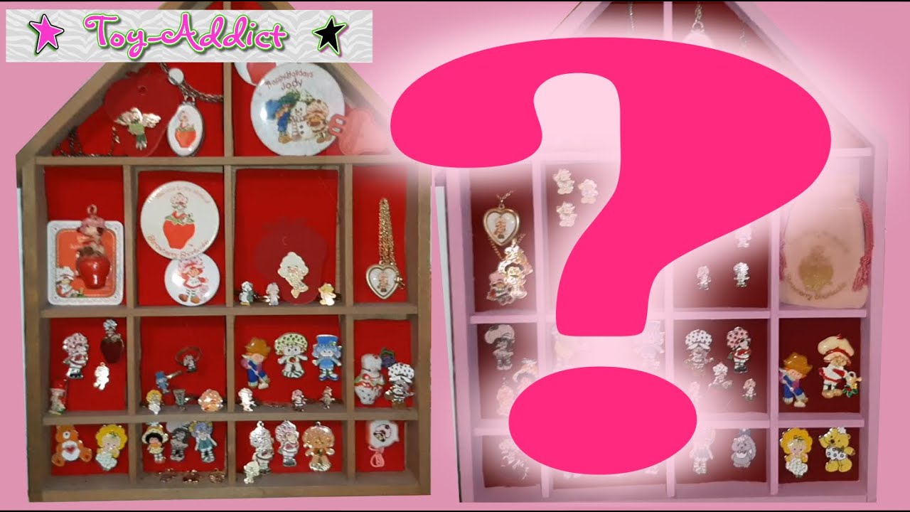 Vintage Strawberry Shortcake Jewelry Display Makeover ~ Toy-Addict