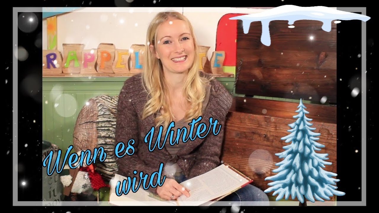 Wenn es Winter wird - Ein Winter-Gedicht von Christian Morgenstern I Gedichte Kita I Grundschule