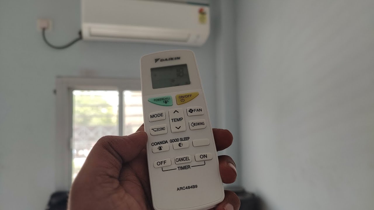 Ac remote setting || Daikin AC remote use || how to use daikin AC remote function || daikin ac