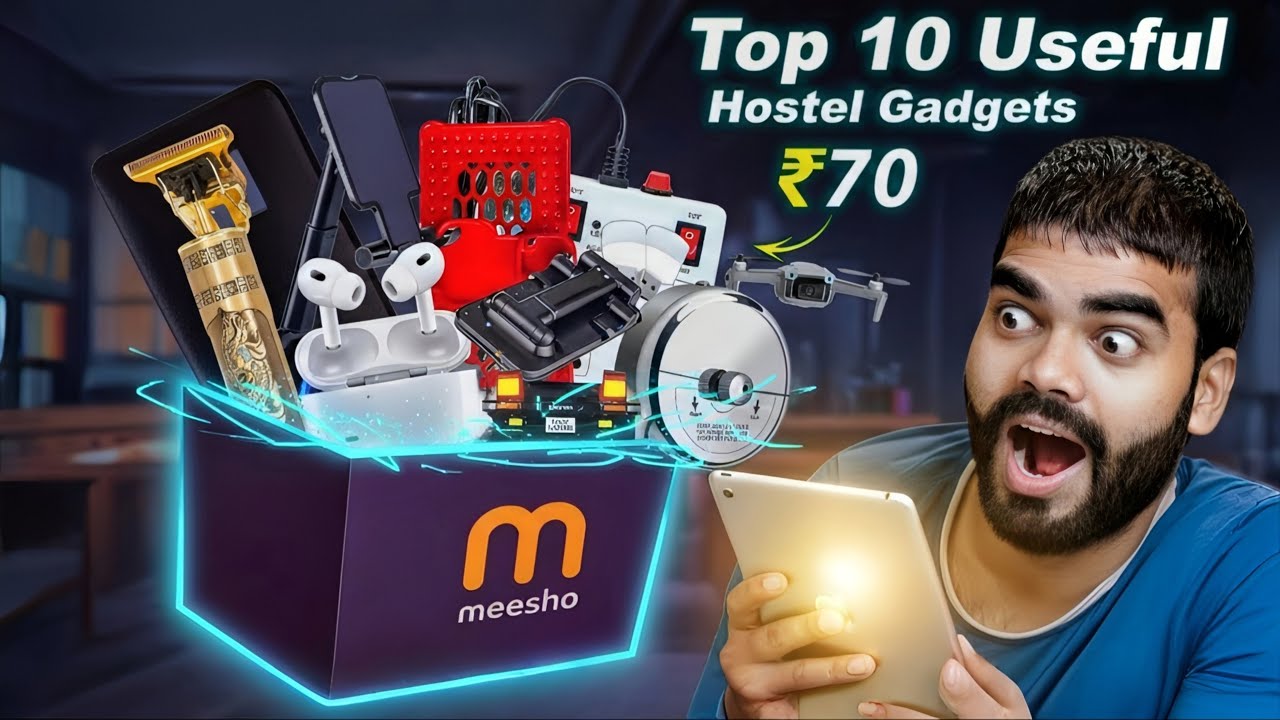 i Tested Top 10 Hostel Students Gadgets from Meesho, school student gadgets,student gadgets from me.