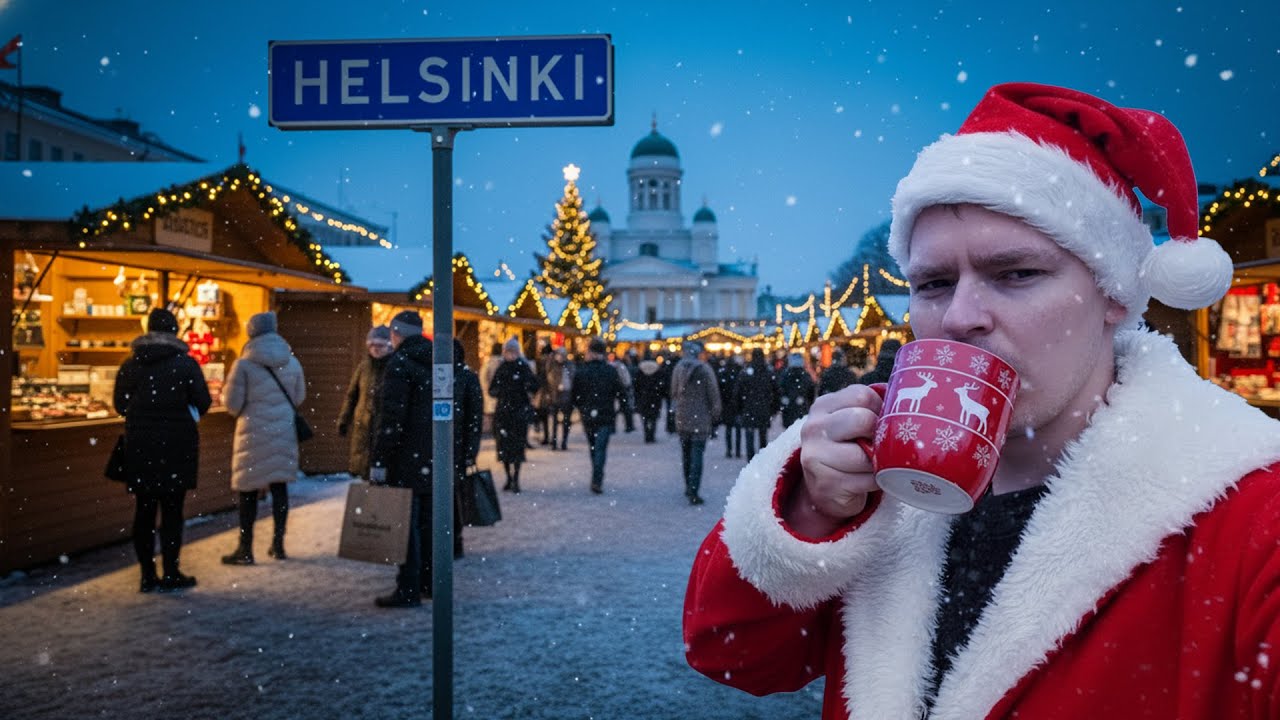 Исследуем рождественский рынок Хельсинки 2025! 🇫🇮
