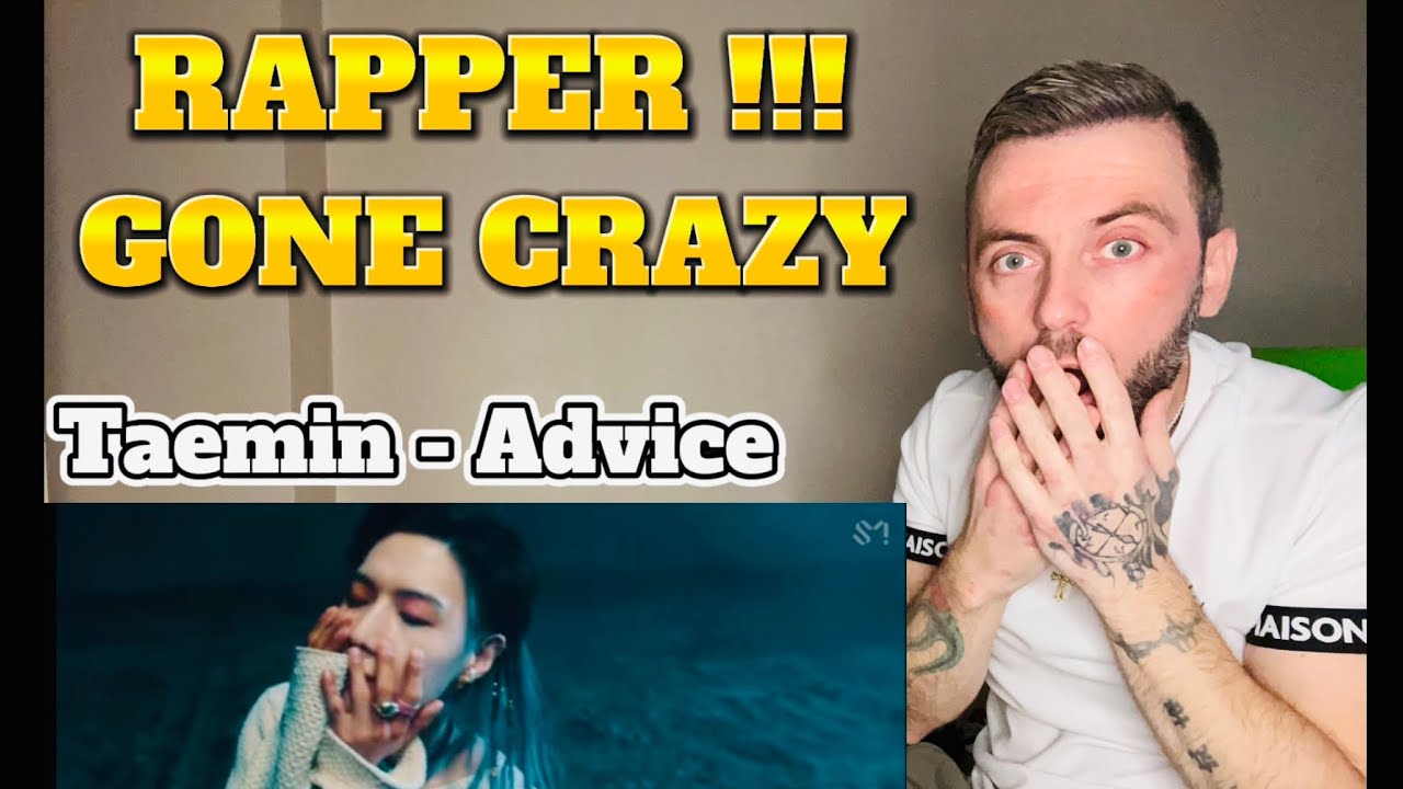 TAEMIN 태민 'Advice' MV - RAPPER FIRST EVER REACTION