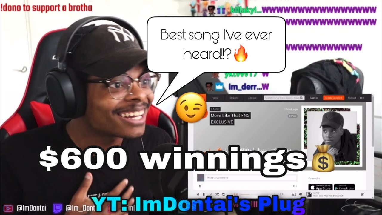 ImDontai’s host a $600 rapping Competition(they...went...crazy) Dontai mind was blown😱😱🔥🔥