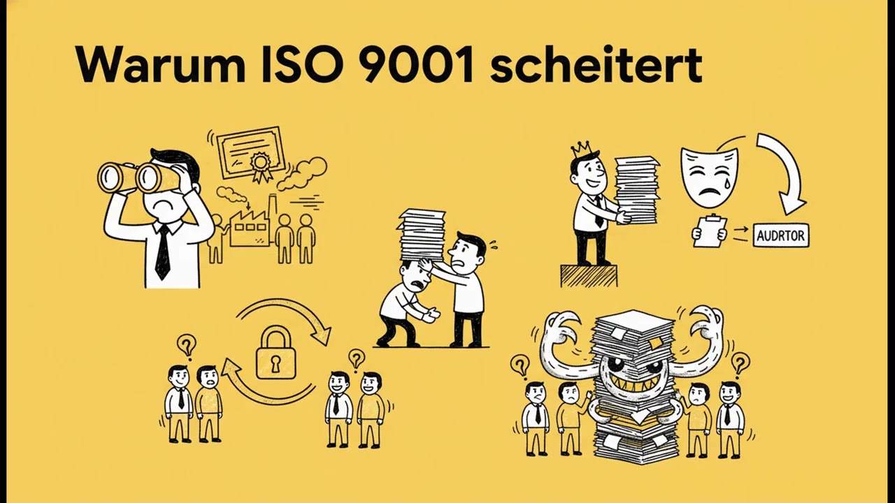 ISO 9001: Diese Frage bringt dein Qualitätsmanagement nicht weiter