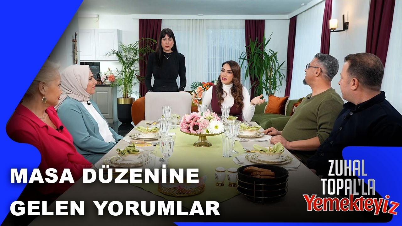 Melisa'nın Masa Düzeni Değerlendiriliyor | Zuhal Topal'la Yemekteyiz 974. Bölüm | 12.02.2026