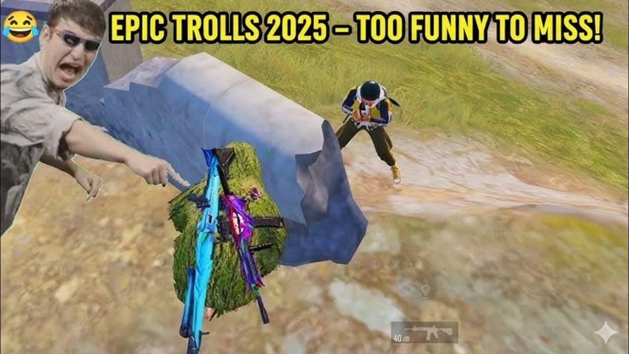 &ldquo;😂 EPIC TROLLS 2025 &ndash; TOO FUNNY TO MISS!&rdquo; #pubgmobile #trolling #gameplay 