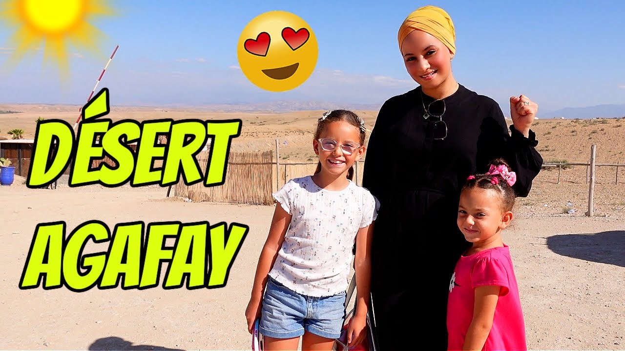 VLOG - FIN de JOURNEE et SOIREE dans le DESERT d'AGAFAY - La BOHEME
