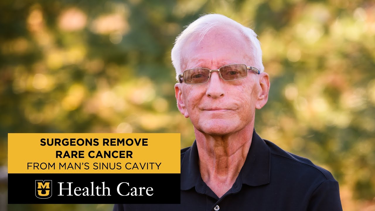 Surgeons Remove Rare Cancer from Man&rsquo;s Sinus Cavity (Patrick Tassone, MD & Tabitha Galloway, MD)
