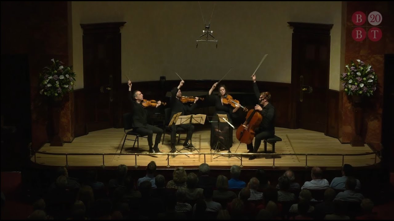BBT20 Sunday 11 June 2023 - Quatuor Ébène plays its signature work Ravel's String Quartet in F