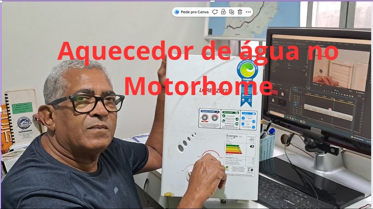 Aquecedor de água para Motorhome