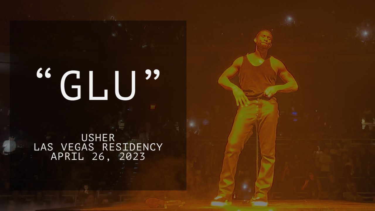 Usher live in concert Las Vegas “GLU” LAS VEGAS RESIDENCY 2023
