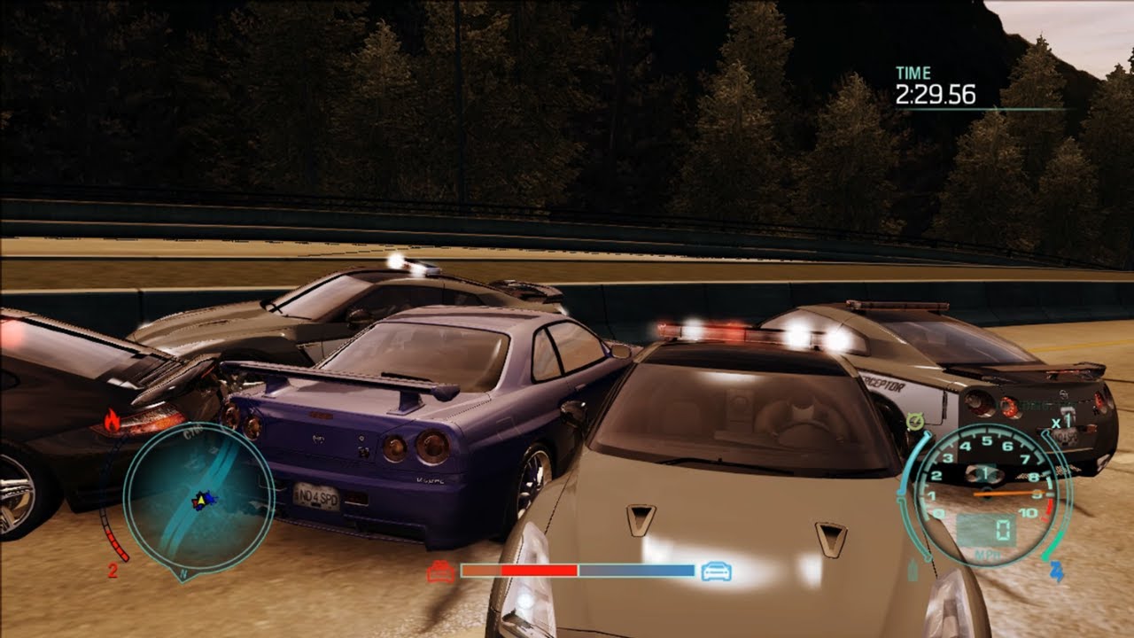 NFS Undercover | Super State units + FBI combined crazy Cop chase