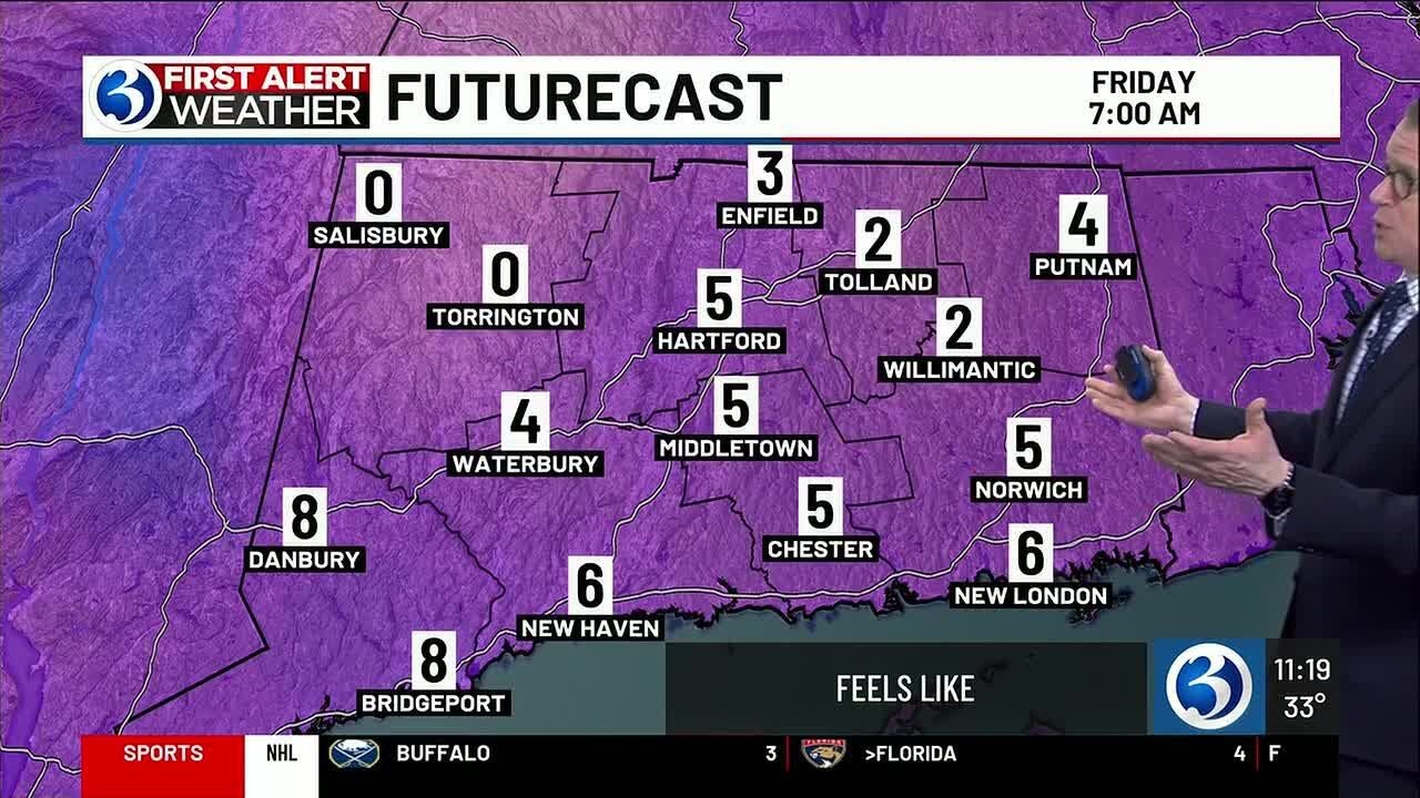 FORECAST: From dry & milder to showery then cooler