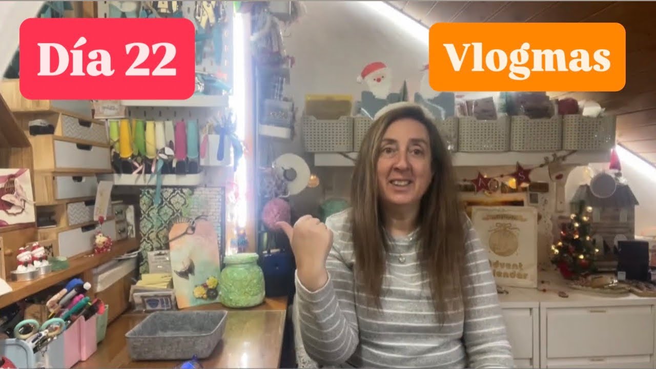 🗓️Adviento día 22 👒verguenza de enseñaros hoy las compras y organización de mi estudio