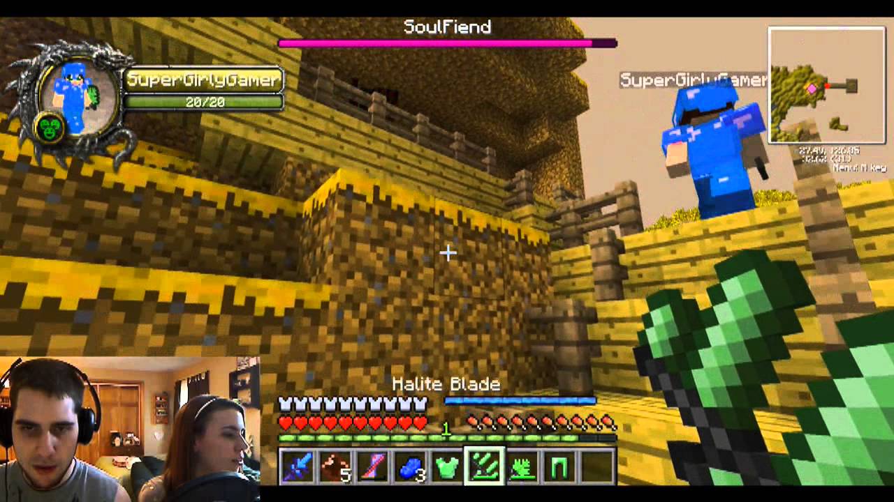 Minecraft: Epic Proportions - Soul Fiend Divine RPG Boss Fight #46 (модифицированное выживание Mi...