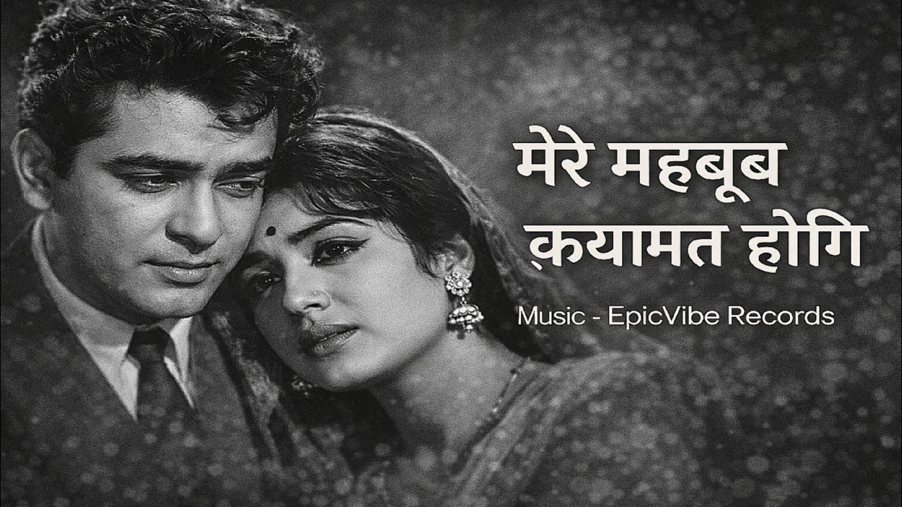 Mere Mehboob Qayamat Hogi | Old Is Gold ✨ | Vintage Romantic Melody