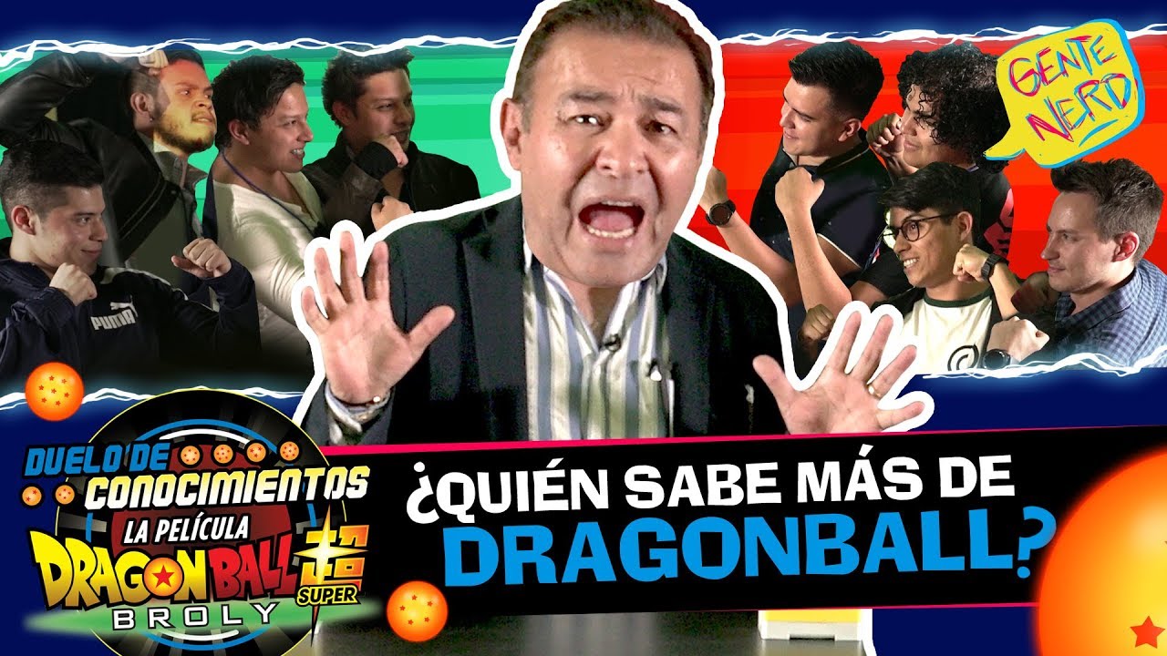 Mario Castañeda en Duelo de Conocimientos: Dragon Ball Super Broly || Gente Nerd