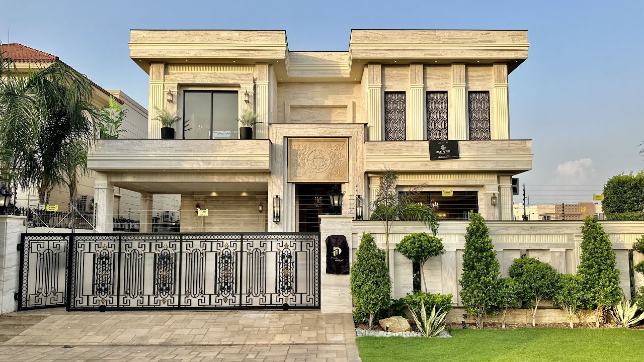 1 Kanal Luxury Interior Design Classical Mansion in DHA Lahore @PropertyMatters