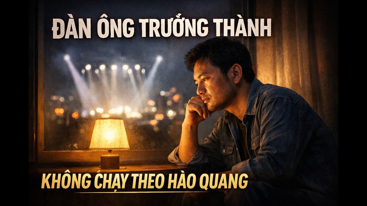 ĐÀN ÔNG TRƯỞNG THÀNH KHÔNG CHẠY THEO HÀO QUANG