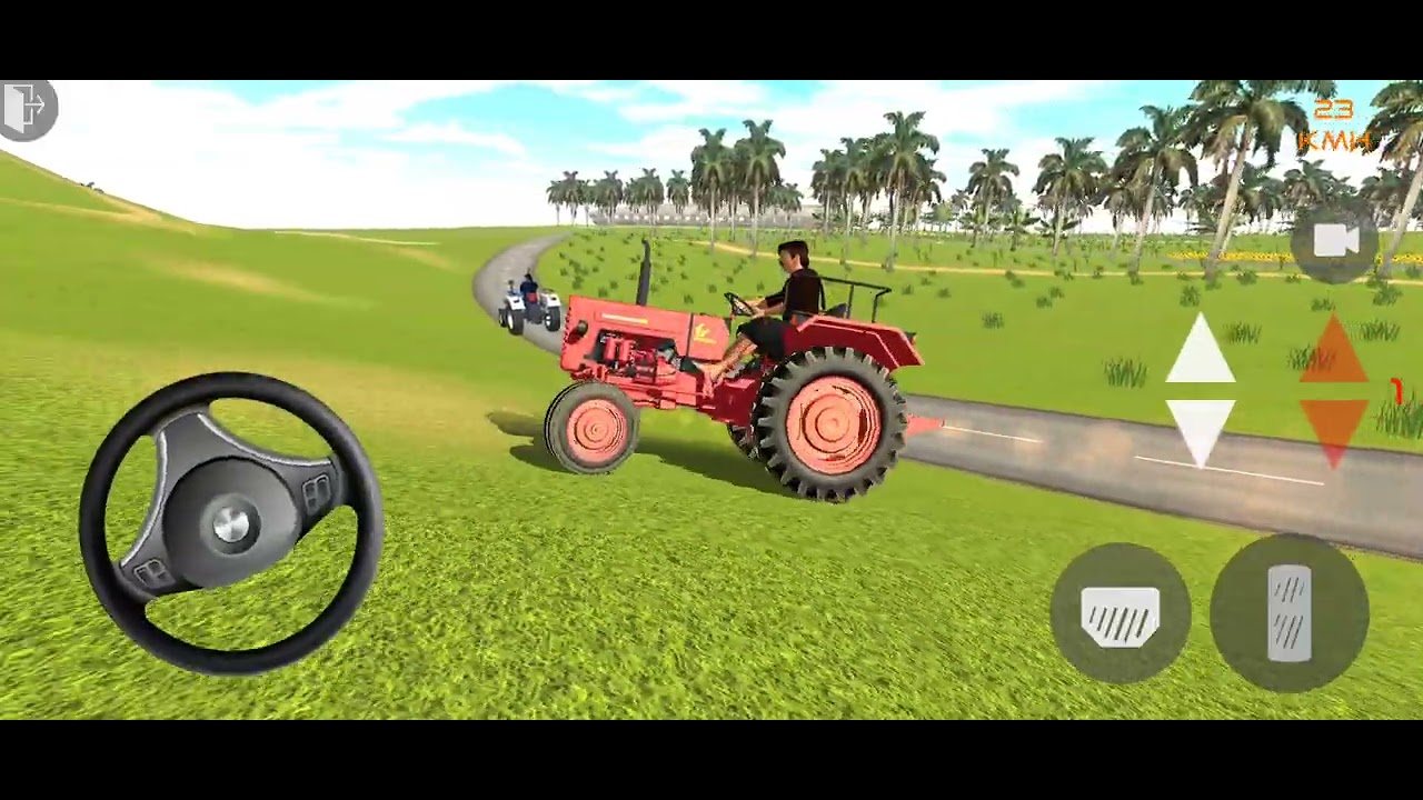 Indian Tractor Driving 4 टैक्टर वाला गेम | अच्छा गेम tractor खेत को जोता गया गेम्स | gamer49