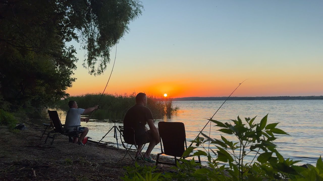 🐠🐟 2 НОЧИ ТОРБИМ ЛЯЩЕЙ НА ВОДОХРАНИЛИЩЕ / ФИДЕР / ГРИЛЬ / ПЕЧЕНЕГИ / 1 ЧАСТЬ 🐠🐟