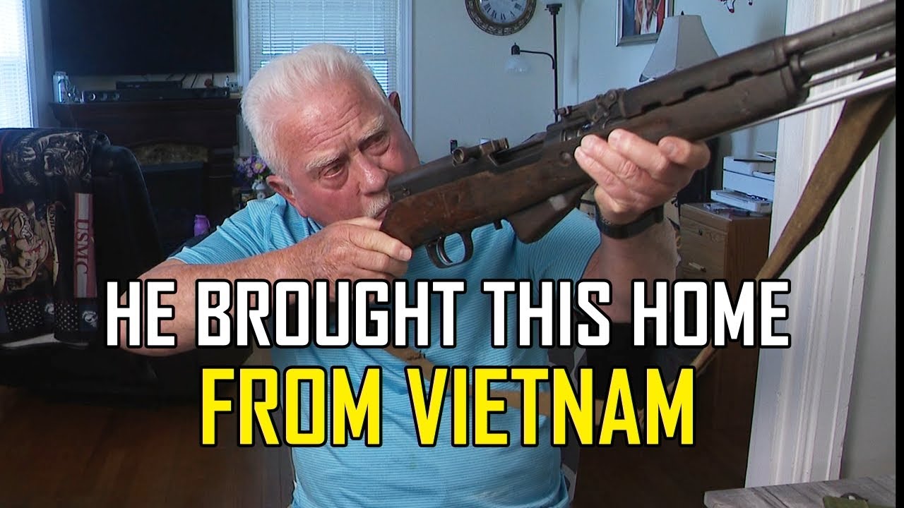 VIETNAM WAR FIND: Marine Corps Veteran's SKS Rifle