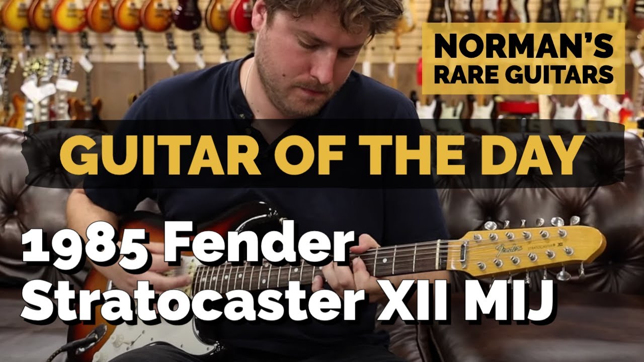 Guitar of the Day: 1985 Fender Stratocaster XII 12-String Made in Japan | Norman's Rare Guitars