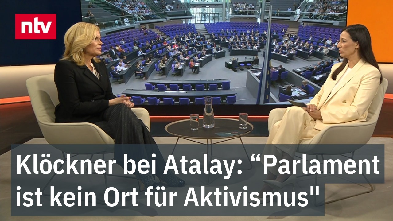 Klöckner bei Pinar Atalay: 