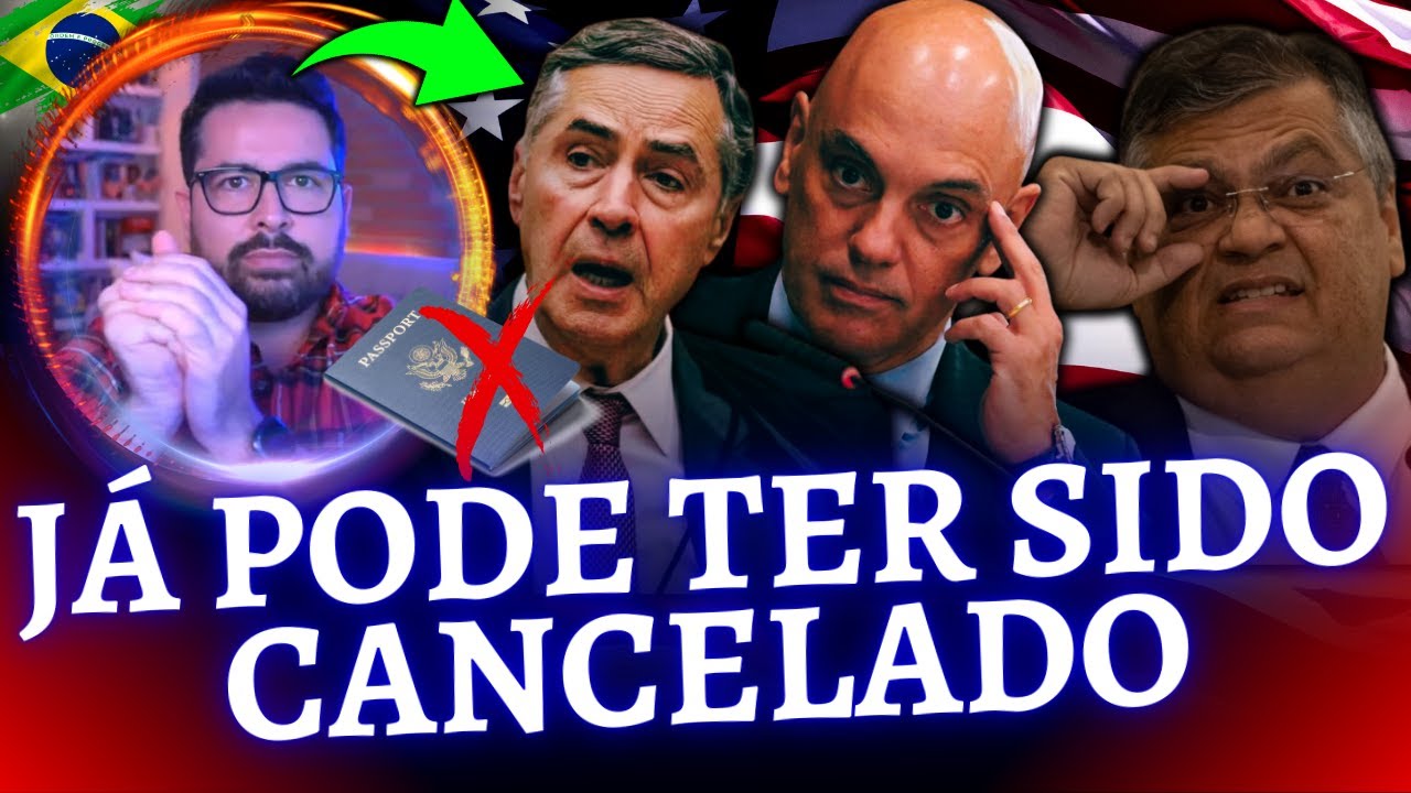 Urgente🚨 O visto dos Ministros do STF já pode estar CANCELADO