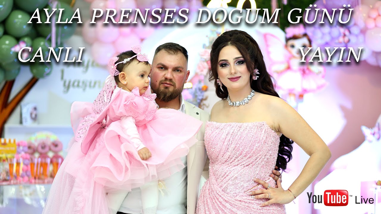Prenses Alya 1 Yashında Dogum Günü Canli Yayin Dushtubak ork Start Bend