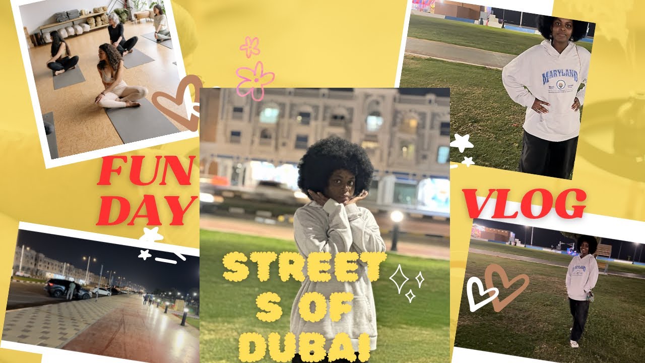 Dubai Streets Evening walk vlog