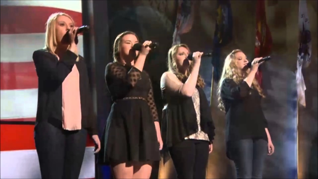 Cactus Crossing sing the National Anthem (Audio only&video link in discription)