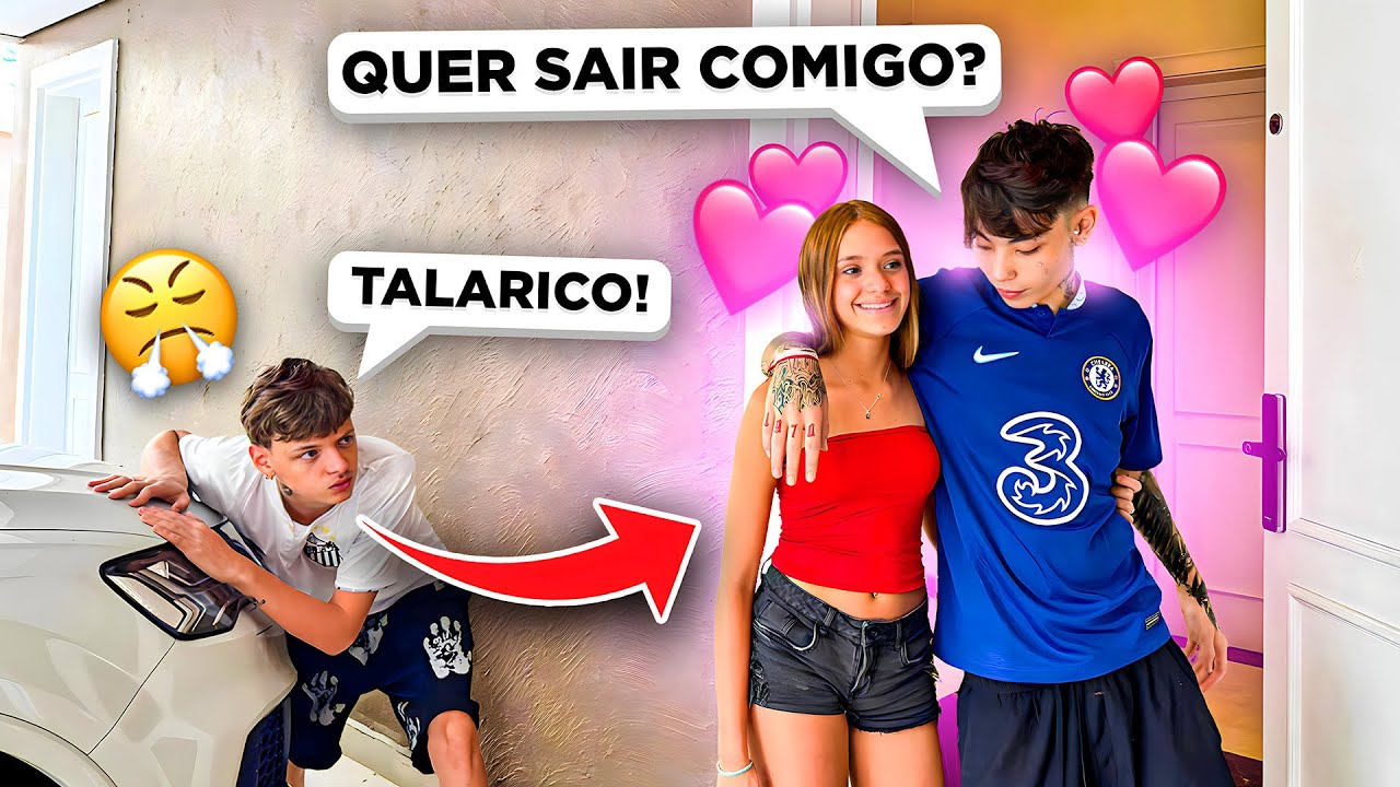 ELE ME CHAMOU PARA SAIR NA FRENTE DO MEU NAMORADO!!