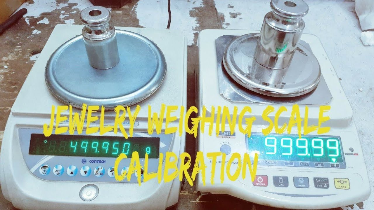 How To Calibrate ? Jewellery Electronic Weighing Scale Contech CT Series and Leo Calibration