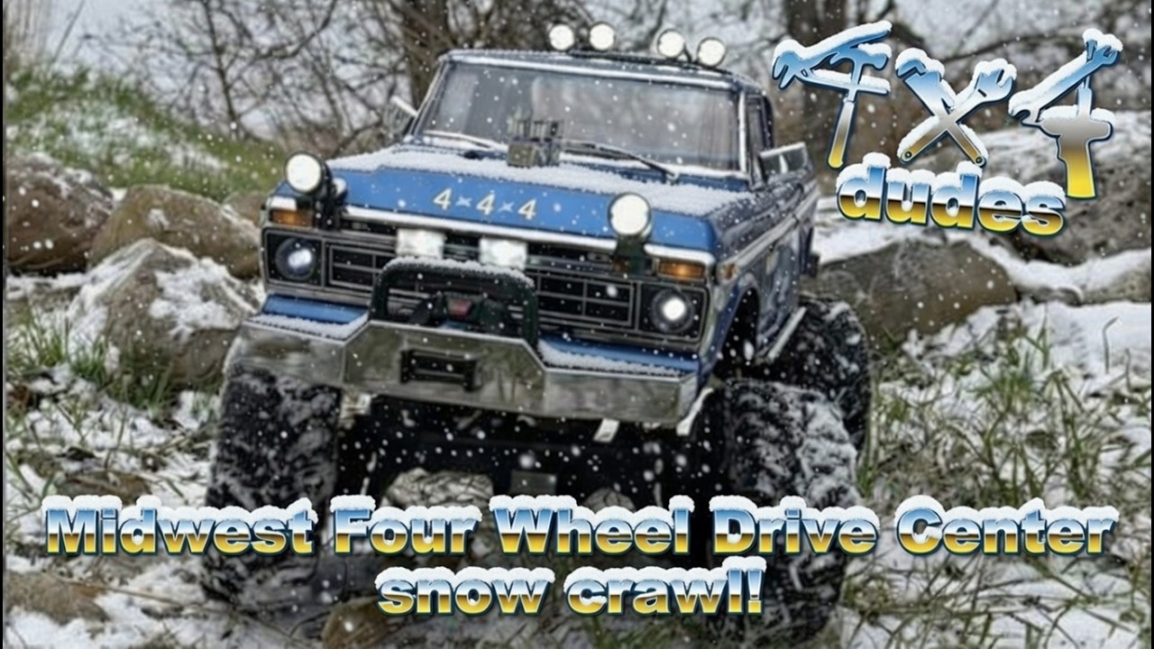 Midwest Four Wheel Drive Center snow crawl!