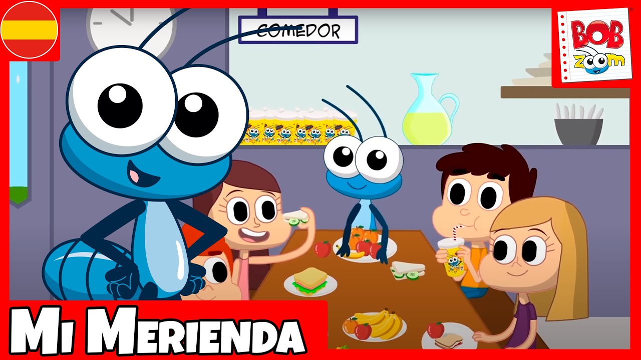 Bob Zoom - Mi Merienda | Video Canci&oacute;n Infantil Oficial Espa&ntilde;ol