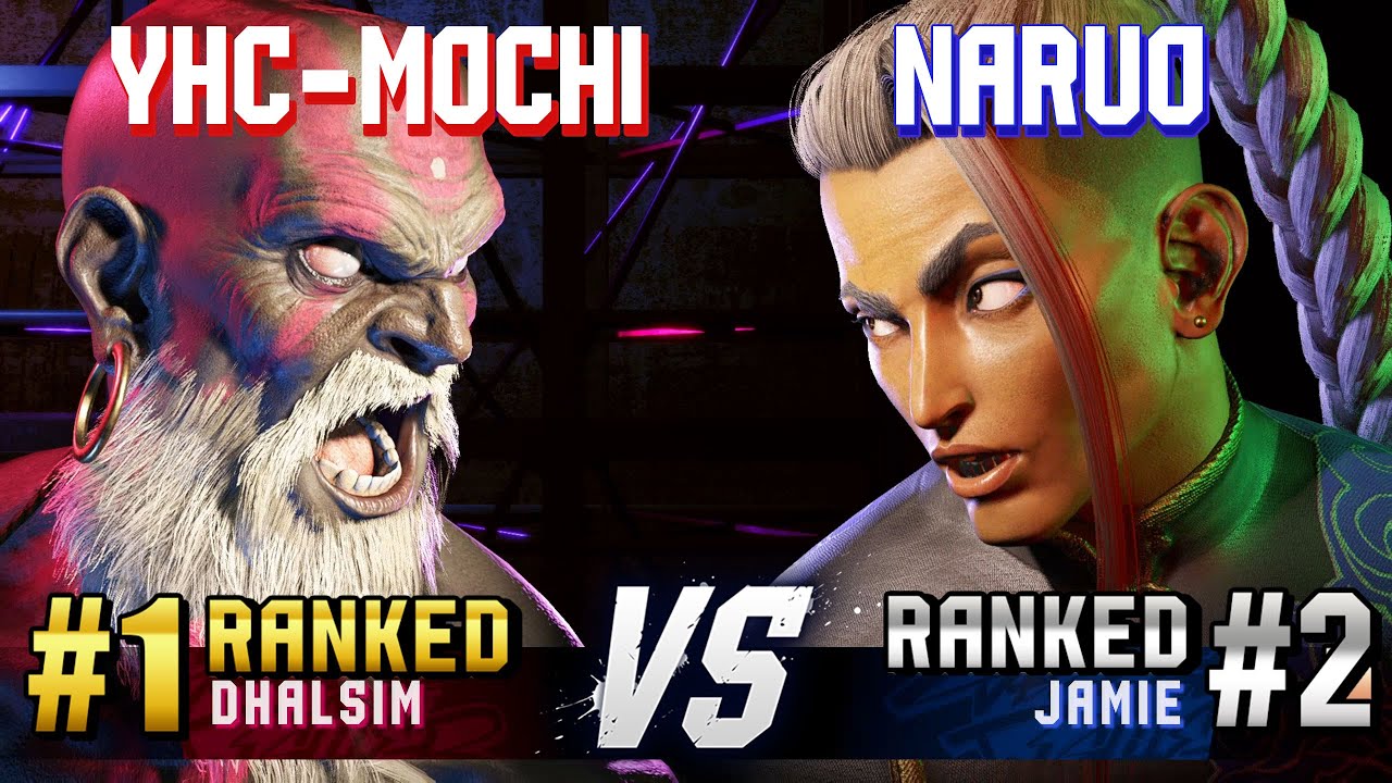SF6 ▰ YHC-MOCHI (#1 Ranked Dhalsim) vs NARUO (#2 Ranked Jamie) ▰ High Level Gameplay
