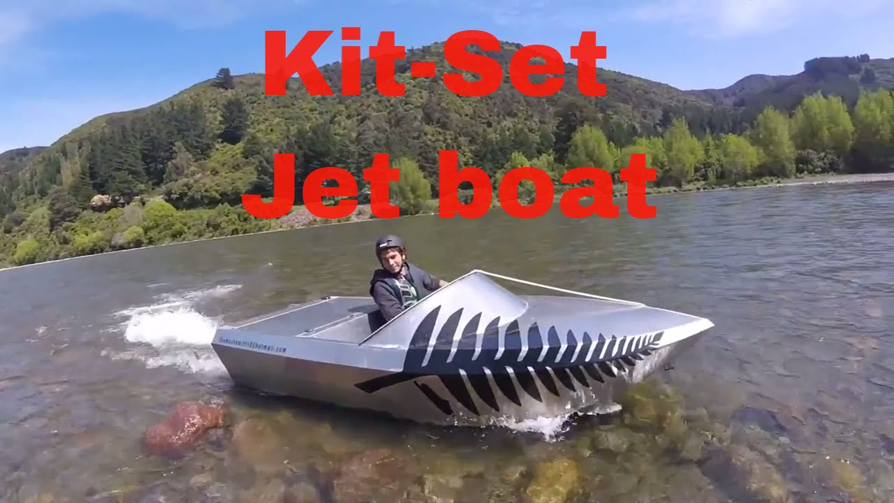 Jet Boat kitset testing