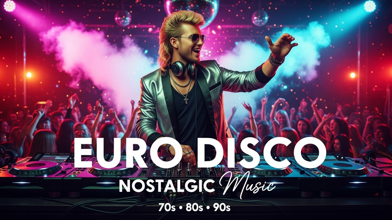 Retro Euro Disco Night Blast 1980s | High-Energy Neon Beats for Party Souls 🔊 LV225