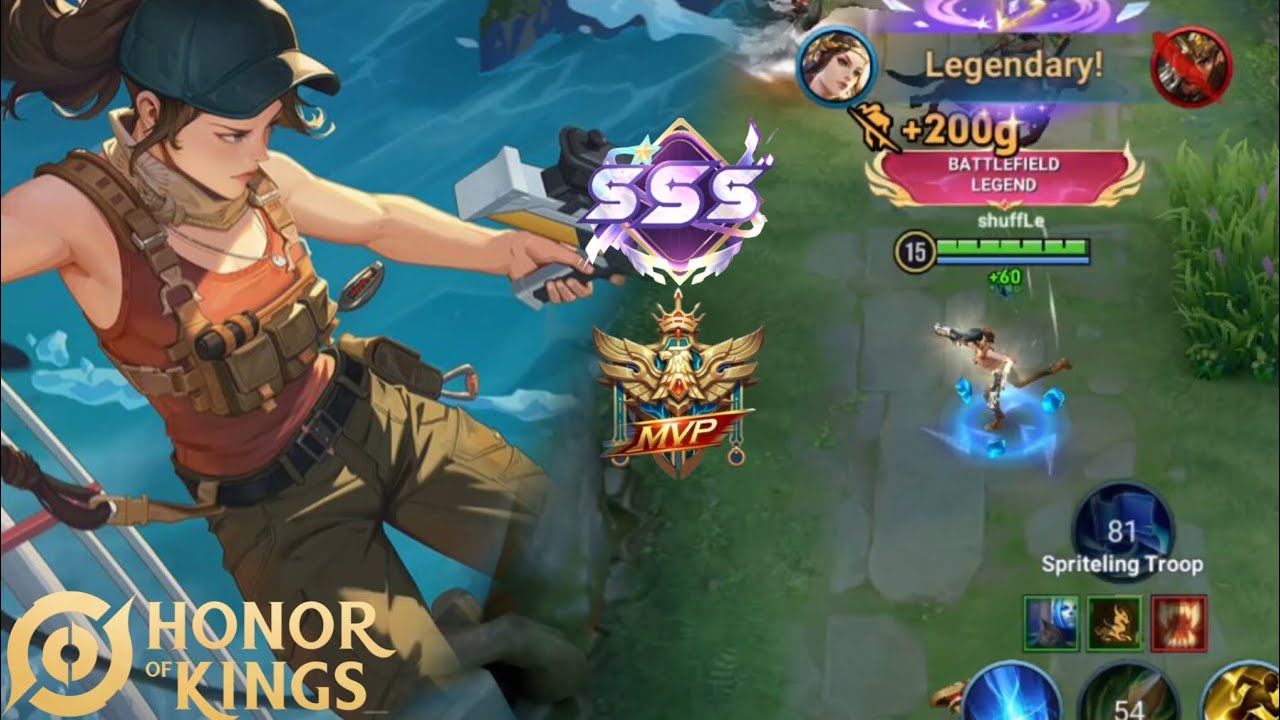 MVP!!! CONSORT YU CRITICAL DAMAGE IS INSANE | HONOR OF KINGS GAMEPLAY 