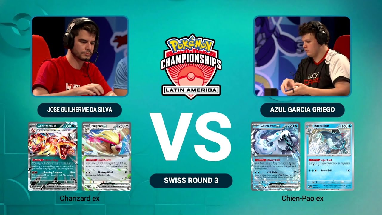 TCG Azul Garcia Griego Vs Jose G. Da Silva - 2024 Pokémon Latin America International Swiss R3