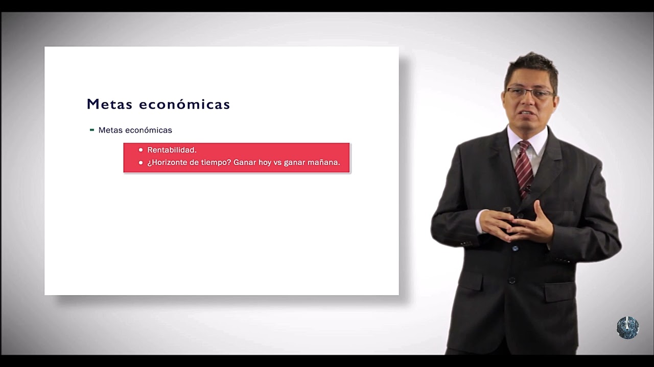 Objetivos de la Empresa Metas econ&oacute;micas  y metas no econ&oacute;micas