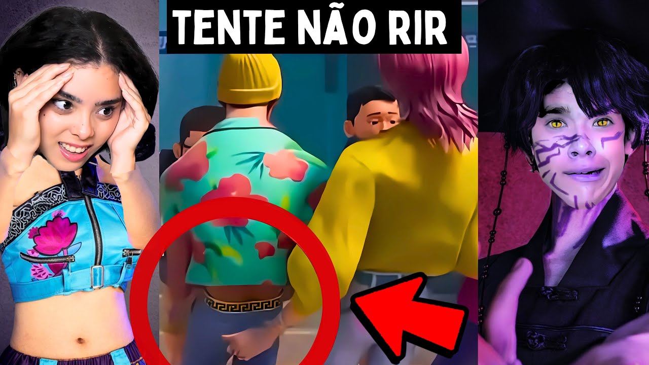 ESSE É OS SHORTS DE GUERREIRAS DO K-POP... (Funny Shorts Saja Boys e Huntrix )